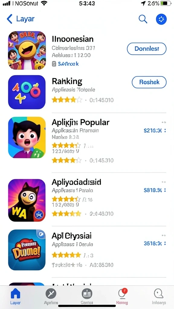 Screenshot sehoki nomor 1